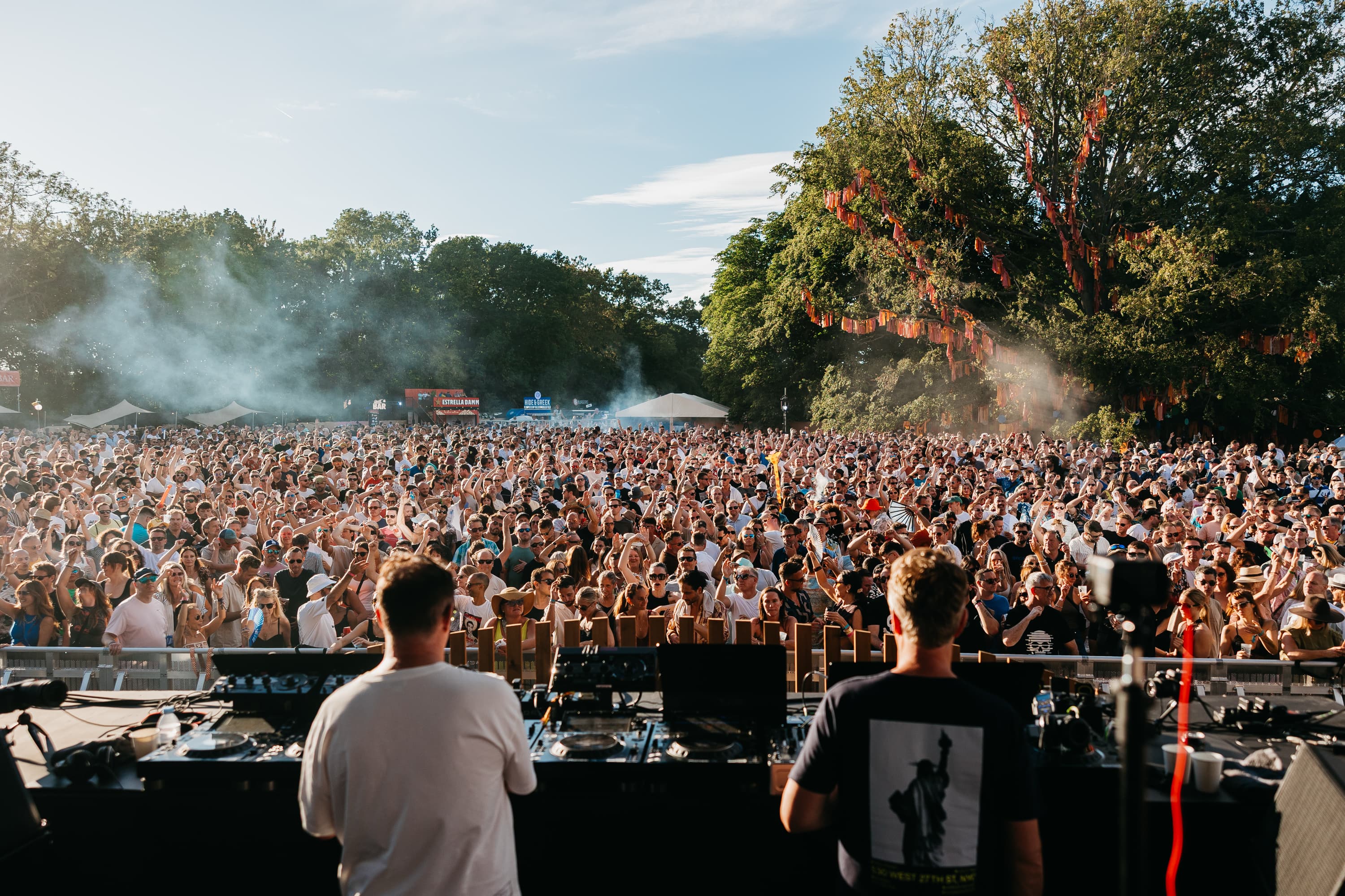 Sunday Pikes Day Festival Crowd 1